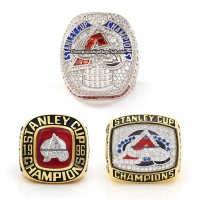 Colorado Avalanche Stanley Cup Rings Collection(3 Rings)